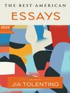 The Best American Essays 2025